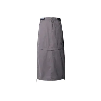 ZRZV Casual Long Skirts Women's Space Gray