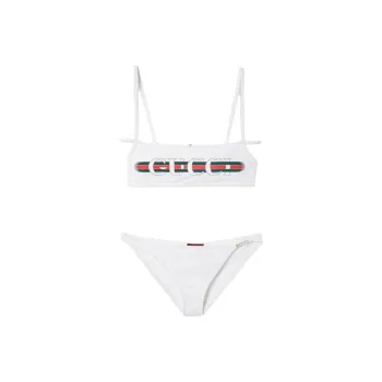 GUCCI print Stretch jersey Bikini
