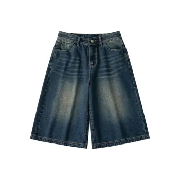 UNRETRO Denim Shorts Women's Denim Blue