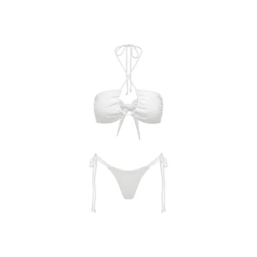 YUKARI SWIM Two Piece Swimsuits Women's White