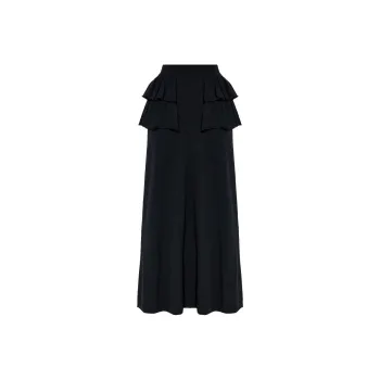 Lisa Yang Ruffled Layered Maxi Skirt