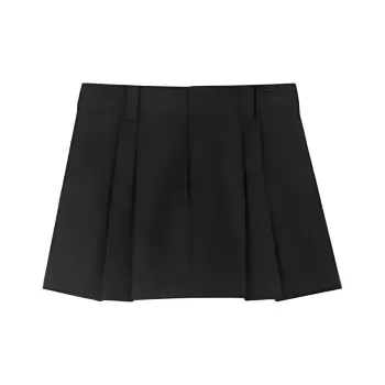 Orange Desire Casual Short Skirts Women's Elegant Black