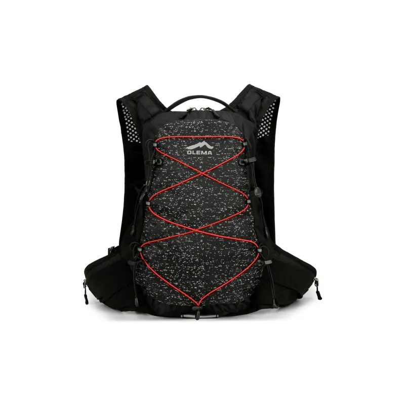 CORE BIRD Polyester Backpack Unisex White/Black-5