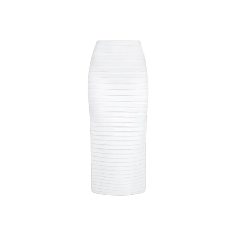 Alaia Casual Long Skirt Women's White-0