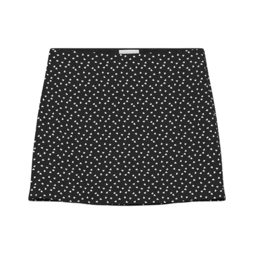 ARITZIA FW24 Sunday Best Tritz Skirt Casual Short Skirts Women's Black/White