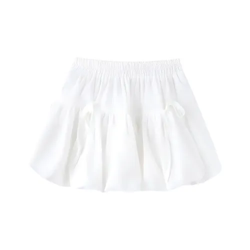RTTO Casual Short Skirts Women's White