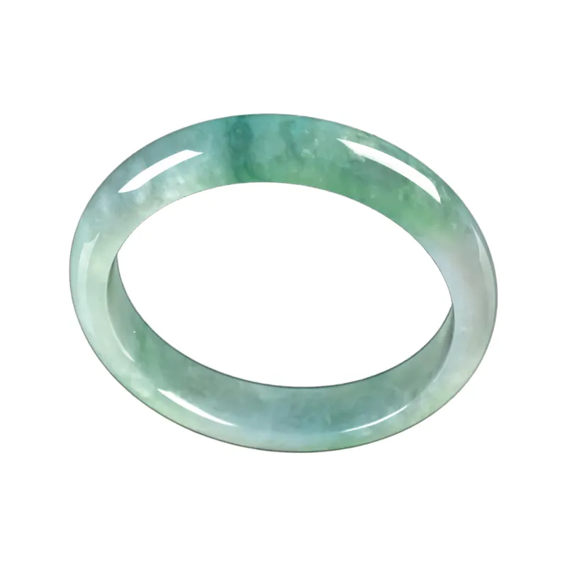 PUPAN Ice Glutinous Jadeite Bangles Women's-0