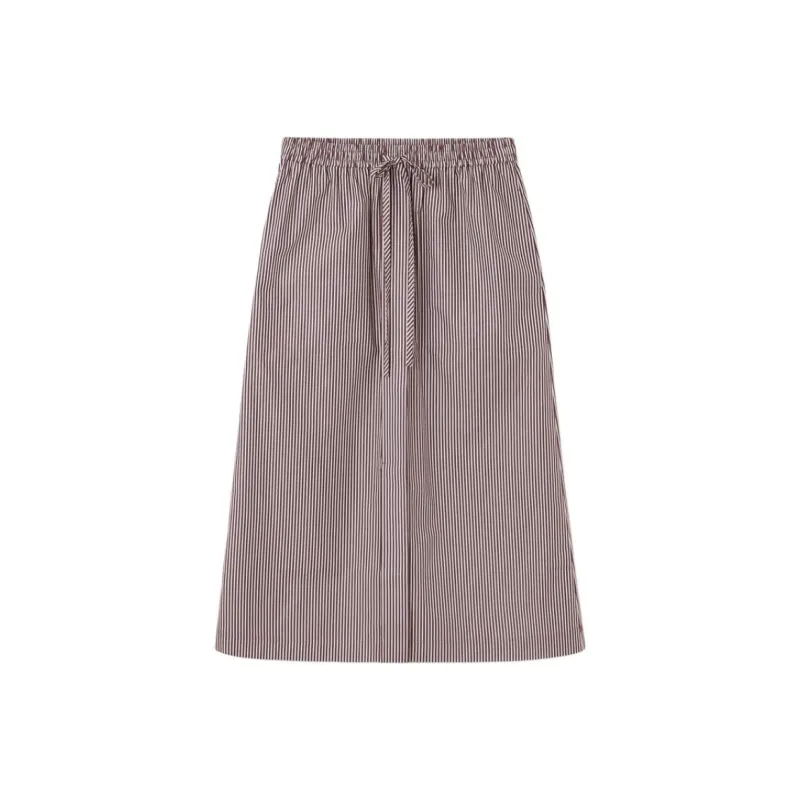 COS Casual Long Skirts Women's Brown/White-0