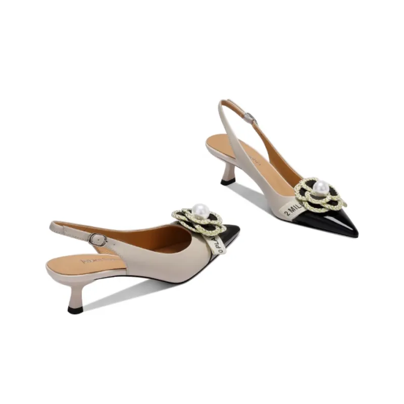 JESSICA SOPHIA Slim Heel High Heels 4.5cm Women's-4