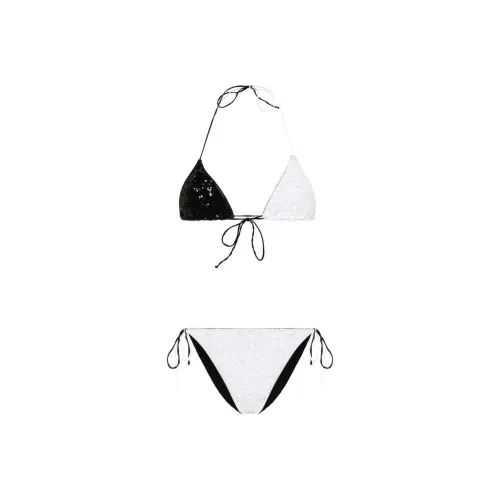 Oséree Sequin embellished Triangle cup Bikini