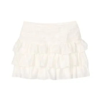 Sandro Ruffle Skirt