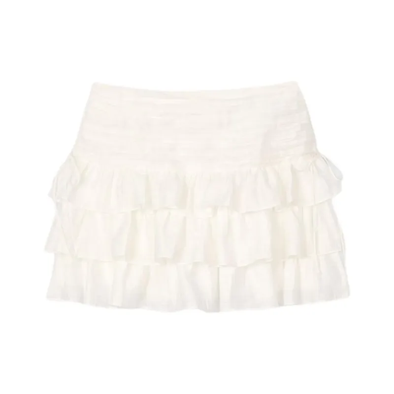 Sandro Ruffle Skirt-0