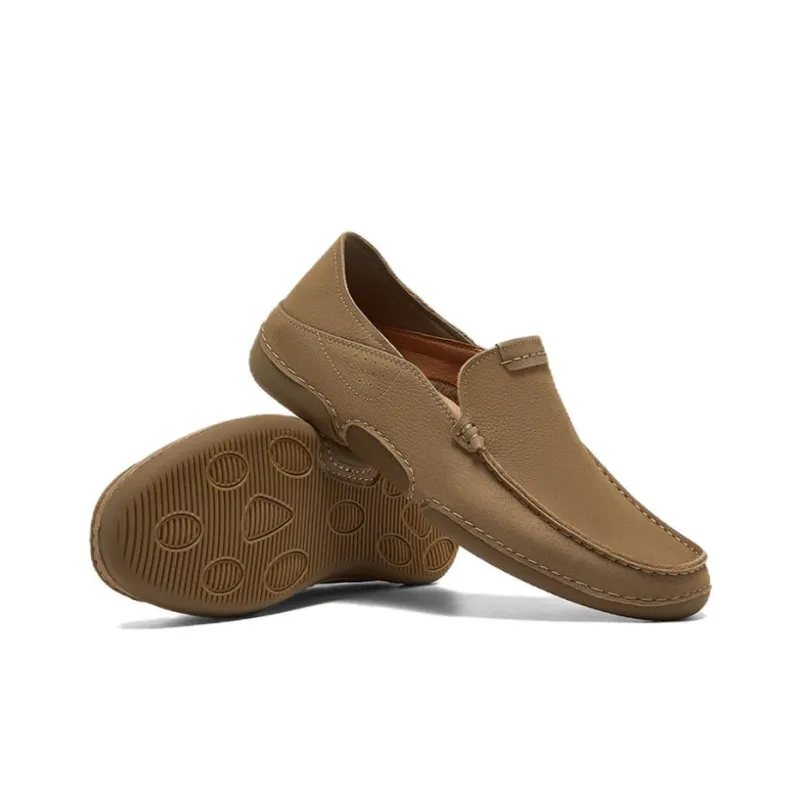 BATA Men's Casual Shoes Men Low Top Dark Blue, Yellow Brown-7