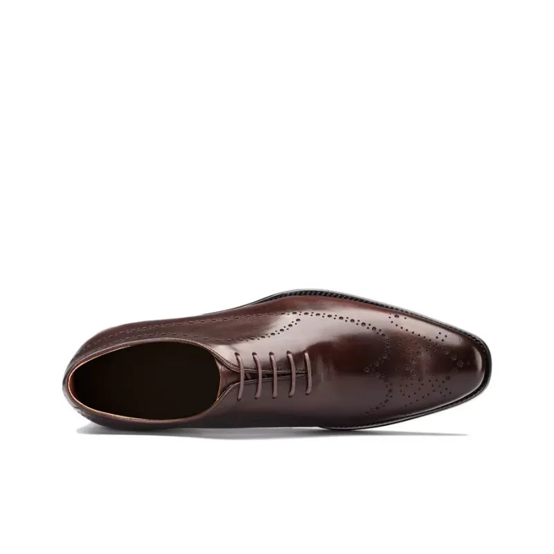 Bansley Dress Shoes Unisex Low Top Black-7