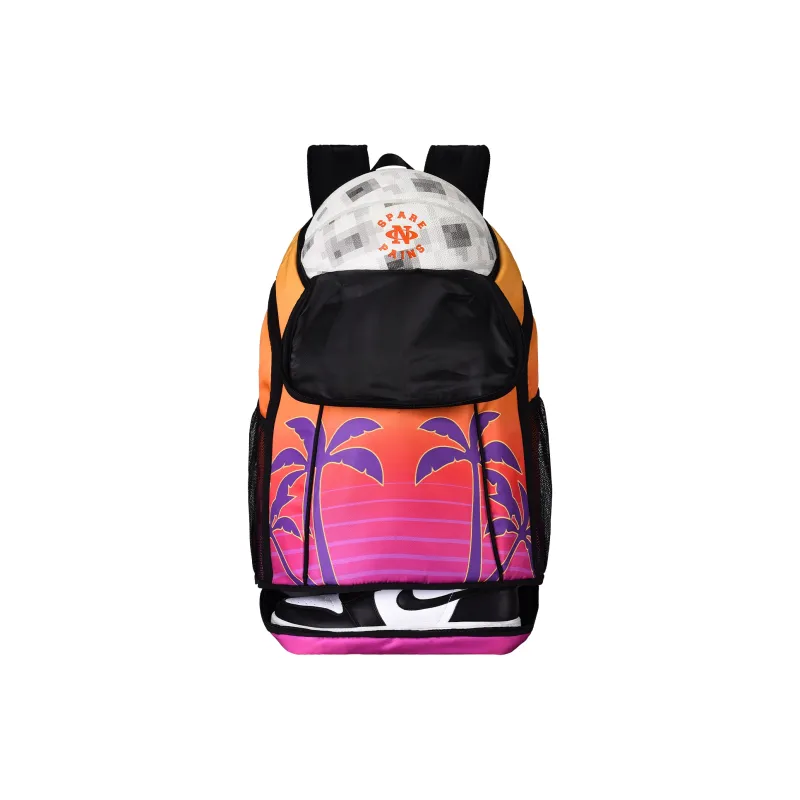 Spare No Pains. Polyester Backpack Regular Unisex Multicolor-17