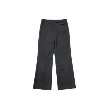 UNRETRO Suit Trousers Women's Dark Gray Stripes