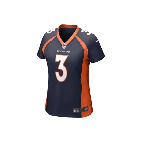 Nike NFL Denver Broncos Russell Wilson T-Shirt Women's Marine Blue
