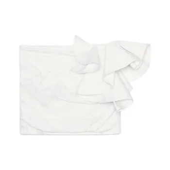 ZARA ZW Series Casual Short Skirts Women's Frosted White