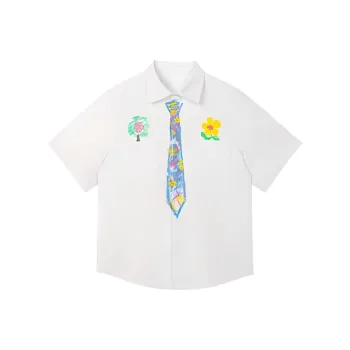 SIL VITIN Shirts Unisex White