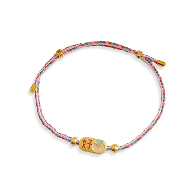 Inkopper Fabric Rope Bracelets Unisex-6