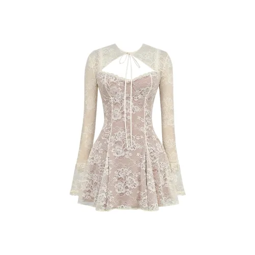HOUSE OF CB Alice Skirt Set Women's CREAM/Cream