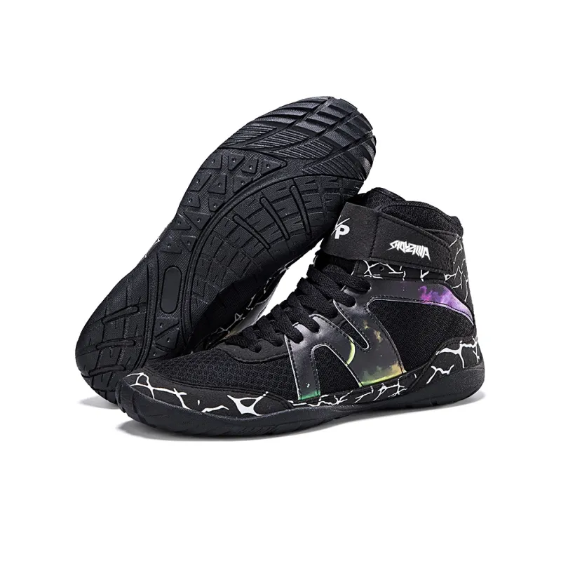 Animal Claws Abrasion Resistant Breathable Coverage High Top Training Shoes Men's-3