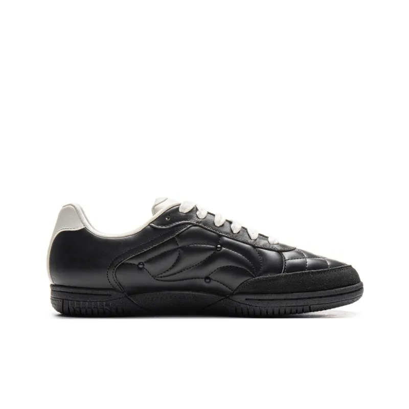 LiNing Shock Absorbers With Slip Resistant And Abrasion Resistant Properties Low Top Casual Shoes Unisex Black-2
