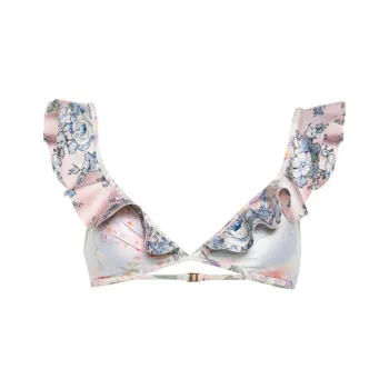 Zimmermann Floral Printed Bikini Top