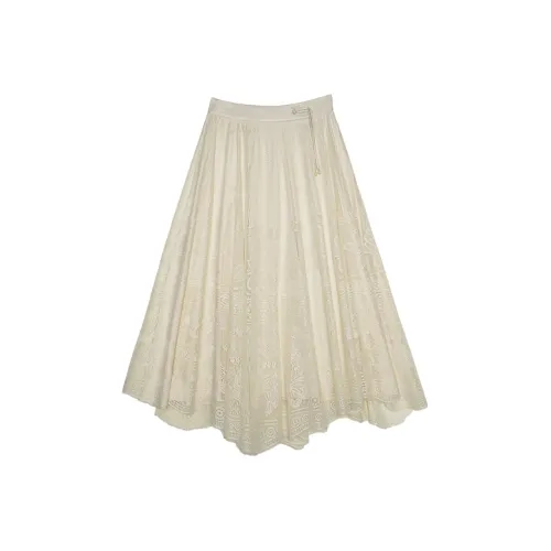 ROSESTUDIOBYGUOPEI Casual Long Skirts Women's