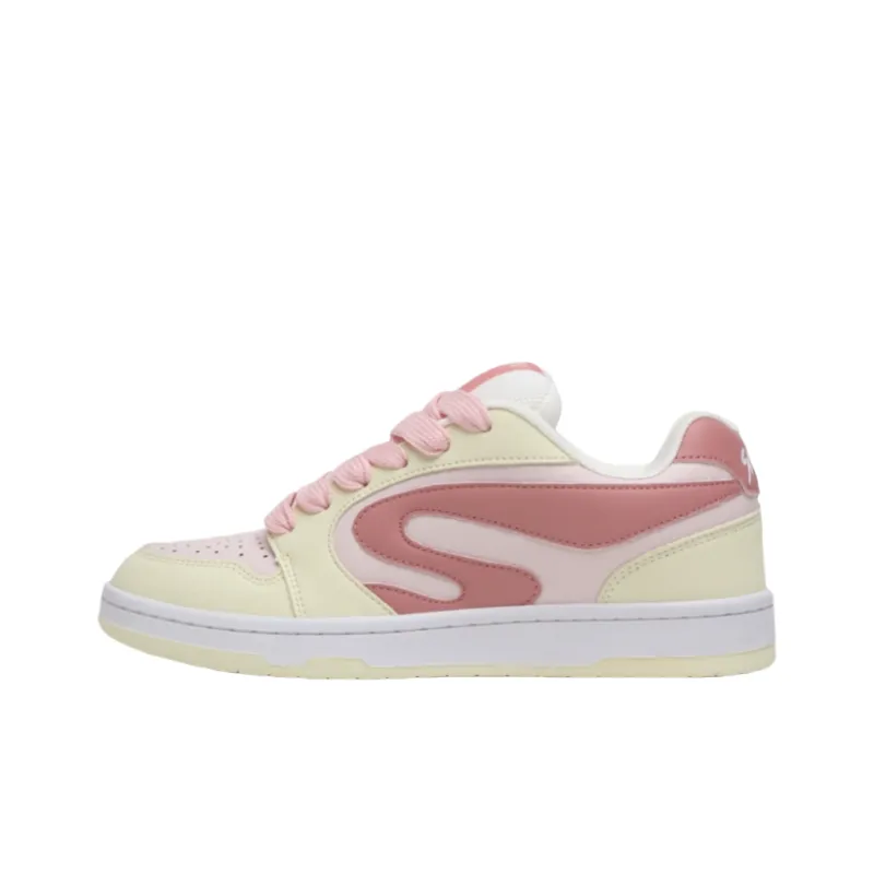 JimiXiong Low Top Skateboard Shoes Women's Strawberry Pink-3