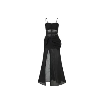 COVER TIME Slip Dresses Women's Black