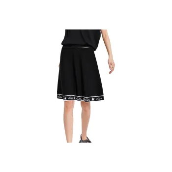 VILAN Casual Short Skirts Women's Night Black