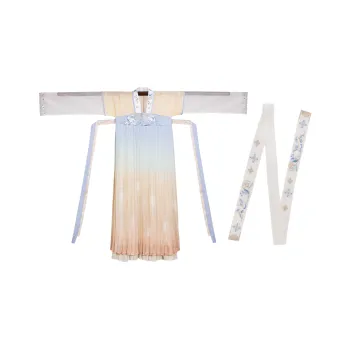 Zhong Ling Ji Hanfu Women's Han Element Dresses With Hair Bands