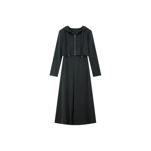 VIMLY Skirt Set Women's Iron Gray