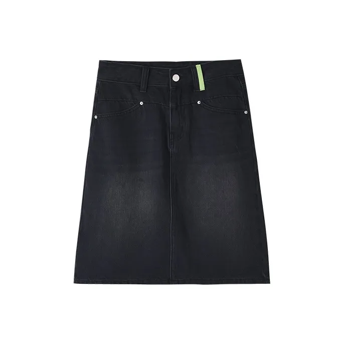 HIPPIEMISS Denim Short Skirts Women's Blue-7
