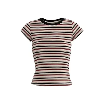 DOKZB Set in Sleeve T Shirt Women's