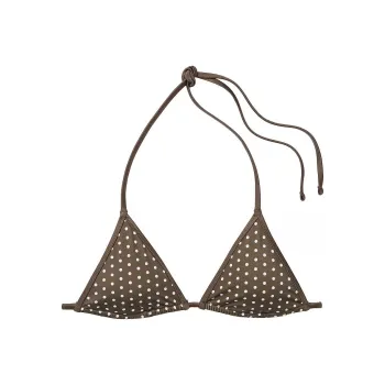 Victoria's Secret PINK BY FRANKIES BIKINIS CAPE MAY BIKINI TOP / CD Bikini Women's Gray