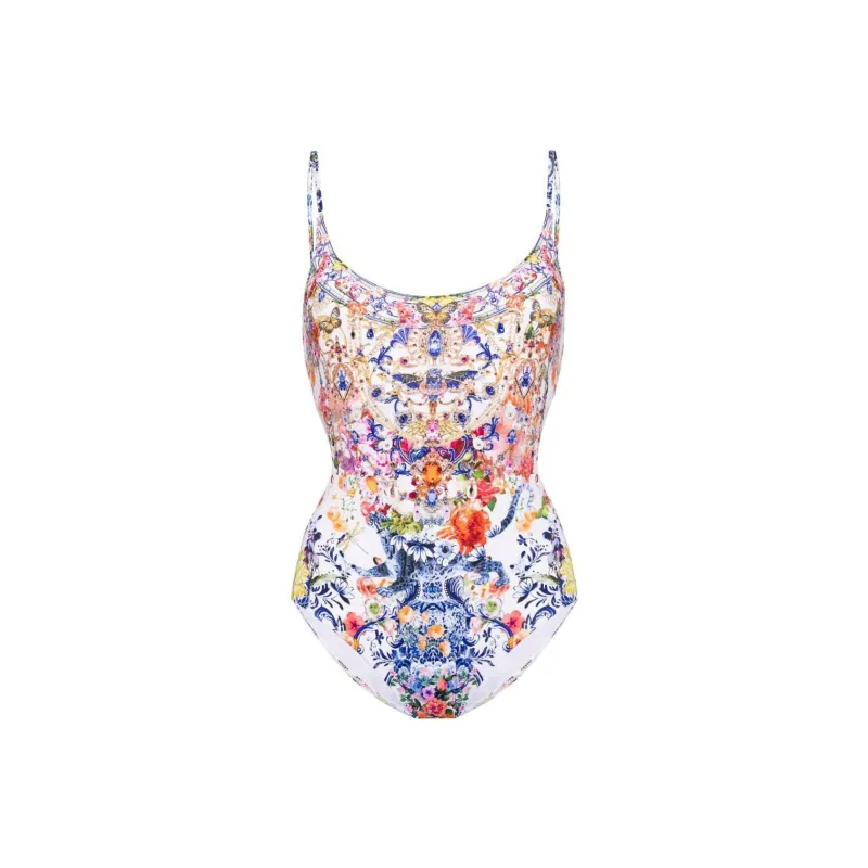 Camilla Dutch Is Life Floral-print Swimsuit-0