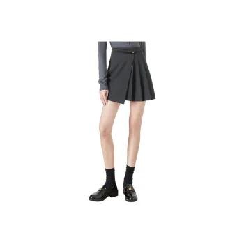 Cypress House Casual Short Skirts Women's Dark Gray