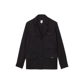 INES DE LA FRESSANGE Jackets & Coats Women's Dark Blue