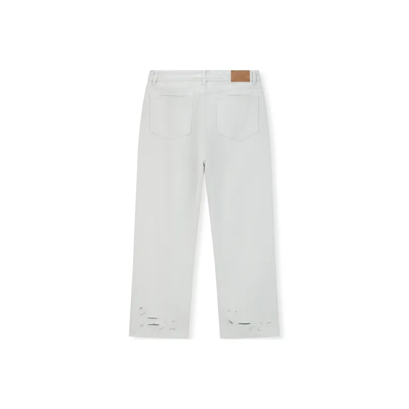BONELESS Jeans Unisex White-1