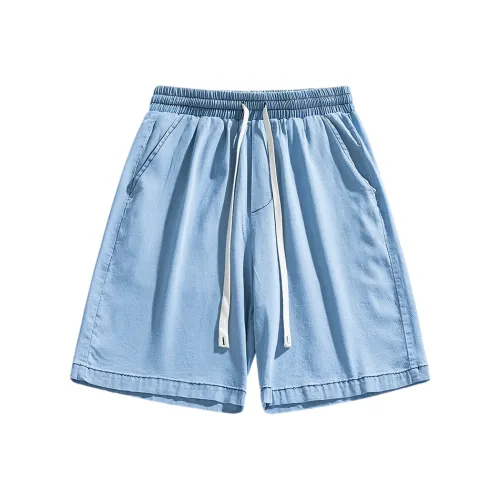 SIL VITIN Denim Shorts Unisex