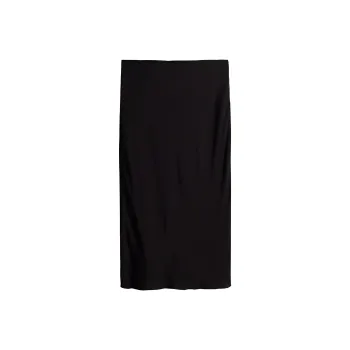 H&M Casual Long Skirt Women's Black