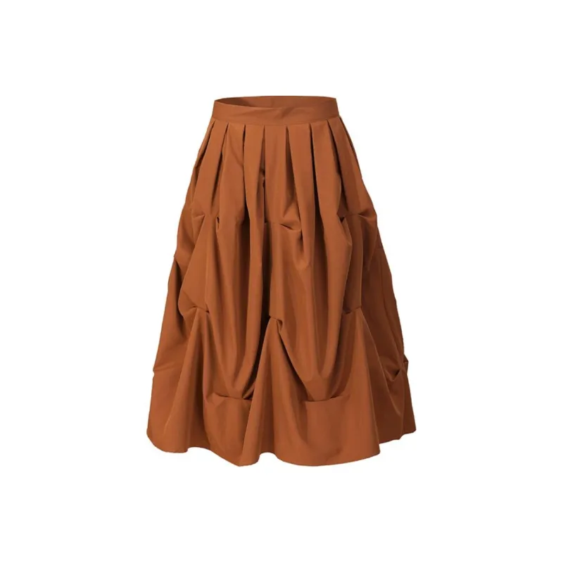 CUBIC Casual Long Skirts Women's-5