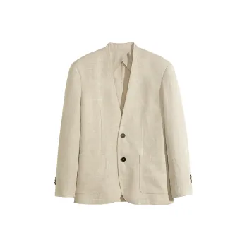 Osens Business Suits Men Raw Hemp 100% Linen