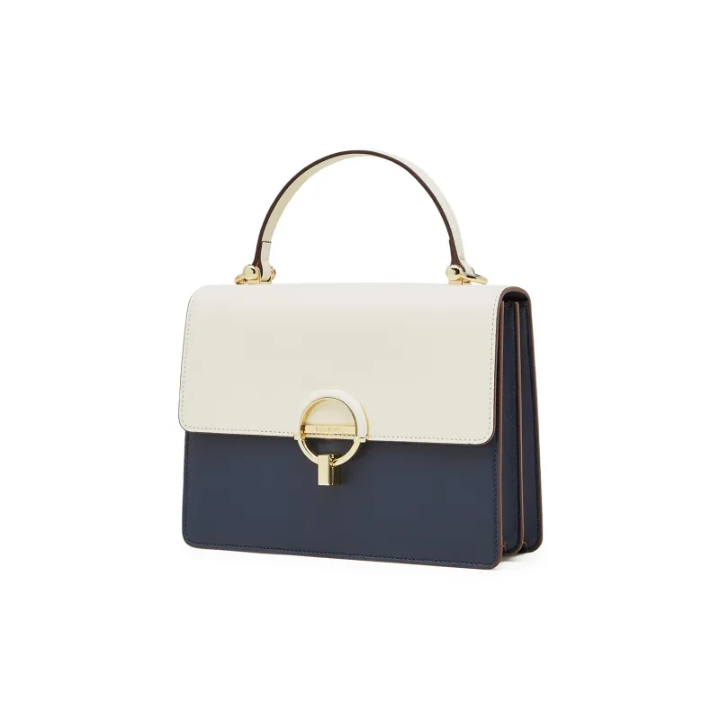 PIERRE CARDIN Genuine Cow Leather Shoulder Bag, Crossbody Bag, Handbag Regular Women's Beige-7