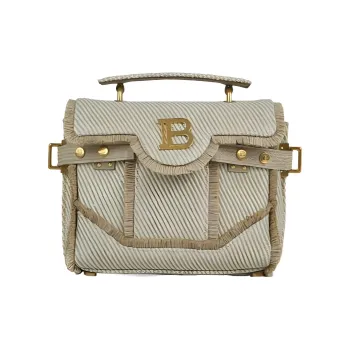BALMAIN B-Buzz 23 Fringed Crossbody Bag