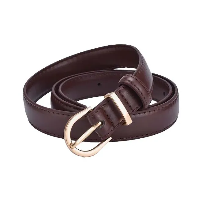 TUCANO Split Cow Leather Belts Women's Width 2.3cm-4