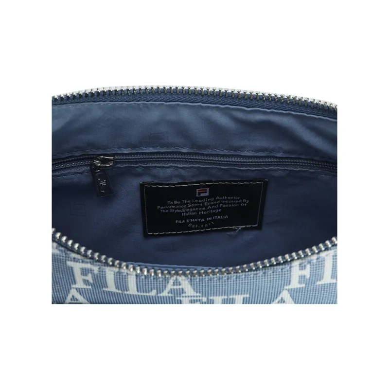 FILA Fabric Shoulder Bag Mini Women's Blue-4