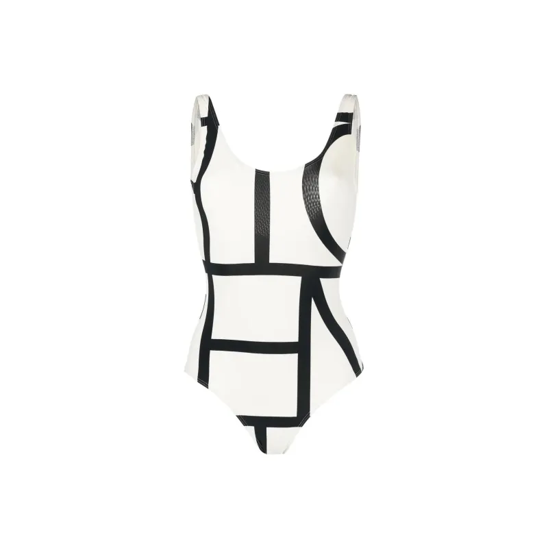 TOTEME Monogram One piece Swimsuit-0